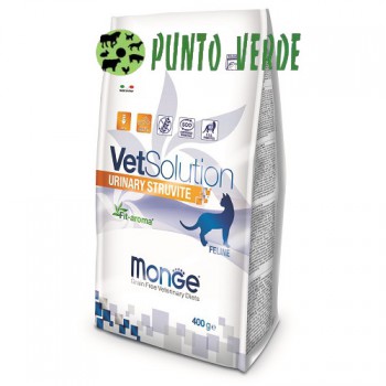 MONGE VETSOLUTION FELINE URINARY STRUIVITE GR 400